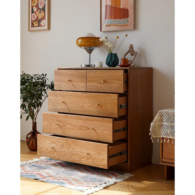 Ember Classic Style Cherry Wood Dresser