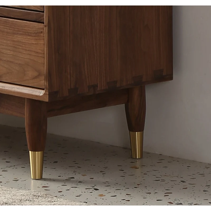 Solid Walnut Wood Kitchen Cabinet (Three Sizes)