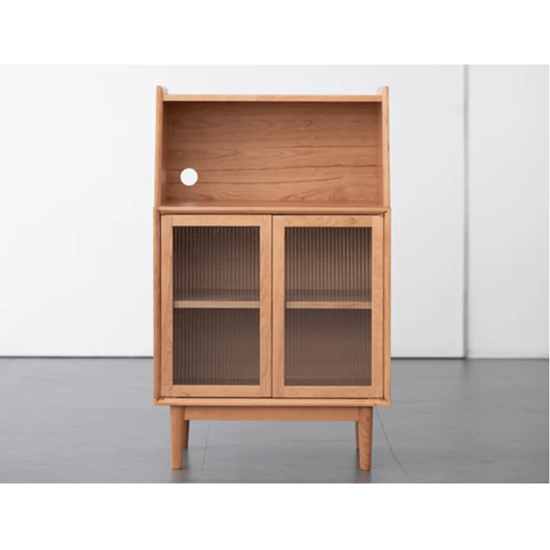 Platform Space Design Walnut Wood Cupboard