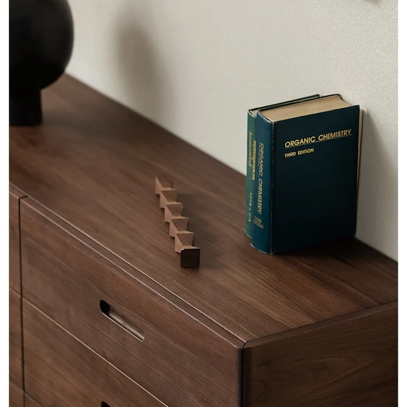 Pinnacle Full Balance Black Walnut Wood Dresser