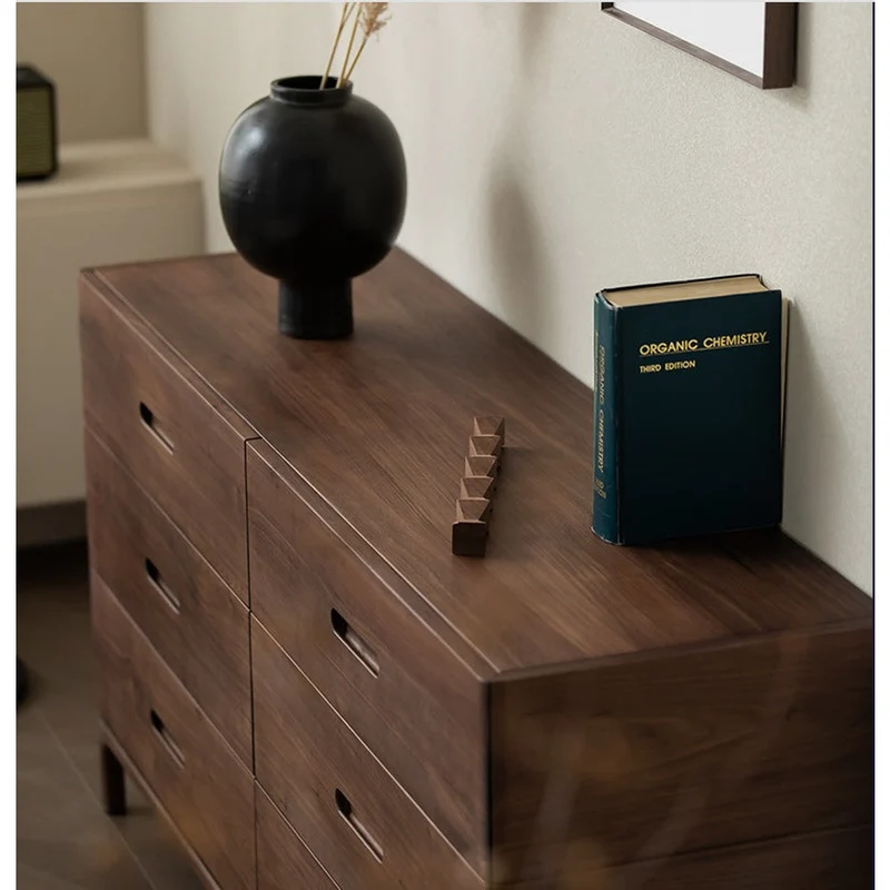 Pinnacle Full Balance Black Walnut Wood Dresser