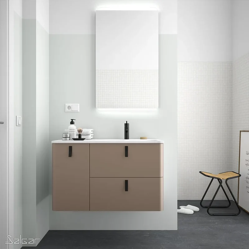 Mueble de Baño con Lavabo Salgar Uniiq 120 cm