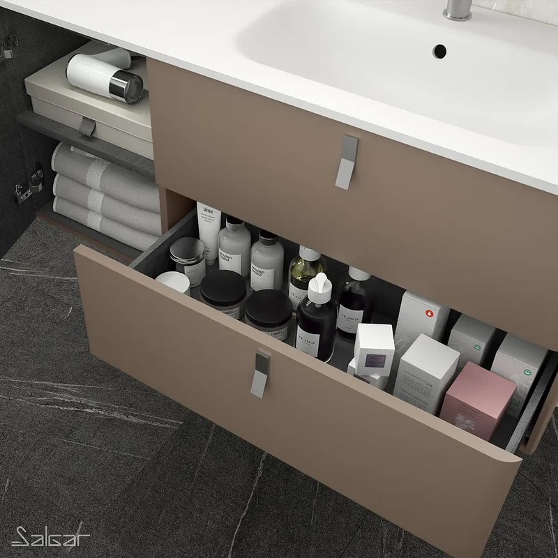 Mueble de Baño con Lavabo Salgar Uniiq 120 cm