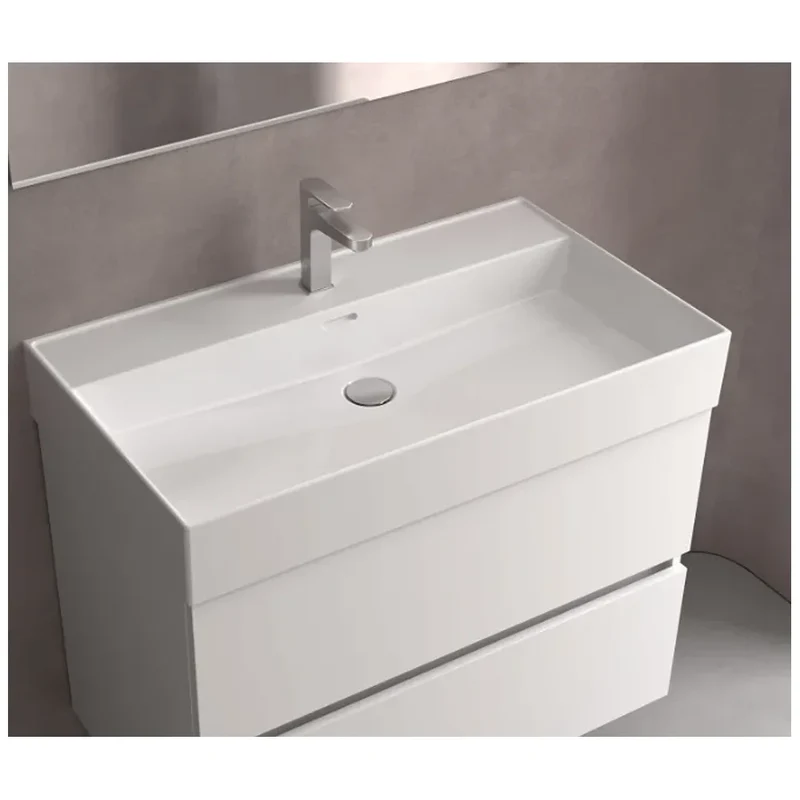 Mueble de Baño 2 Cajones Salgar Renoir 80 cm Azul