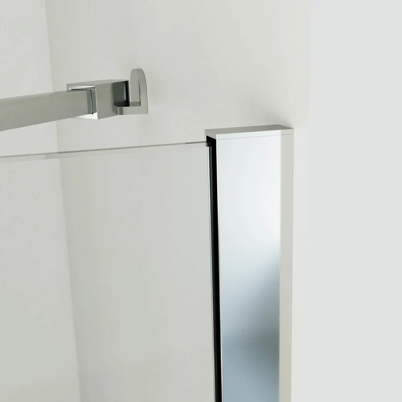 Mampara de bañera ORA de Seviban a Medida. Puerta Abatible y Fijo