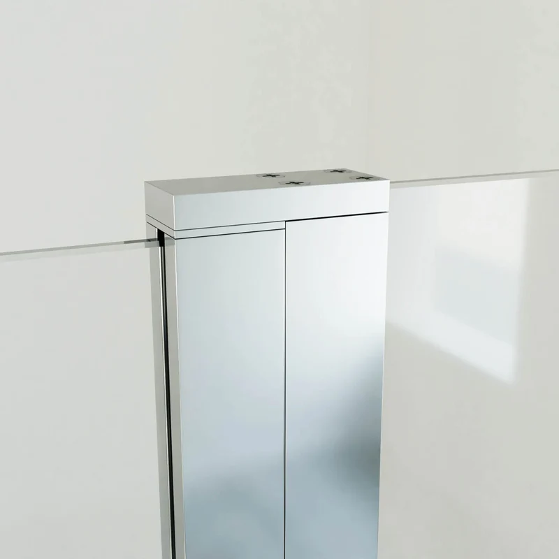 Mampara de bañera ORA de Seviban a Medida. Puerta Abatible y Fijo