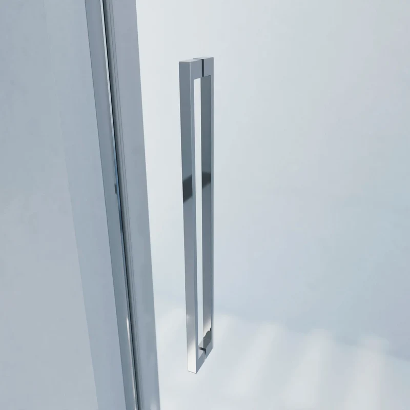 Mampara ZIRCON de Seviban a Medida. 3 Puertas Correderas. Opción Lateral Fijo.
