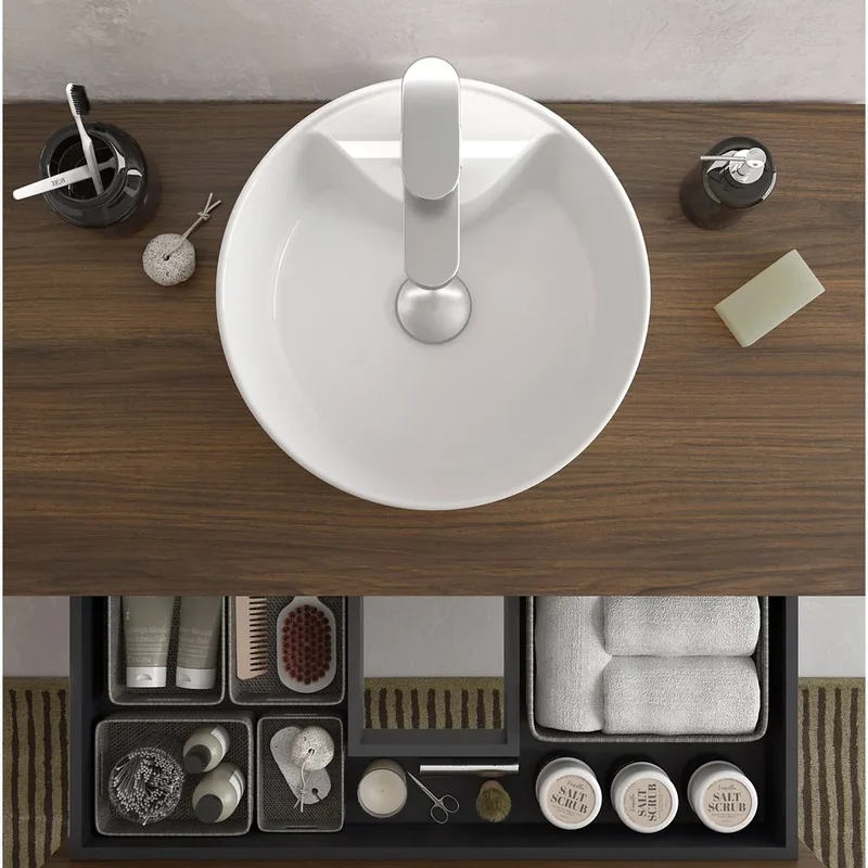 Mueble de Baño Lavabo sobre Encimera Salgar Bequia Plus 90 cm