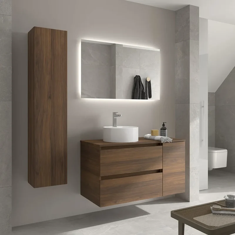 Mueble de Baño Lavabo sobre Encimera Salgar Bequia Plus 100 cm