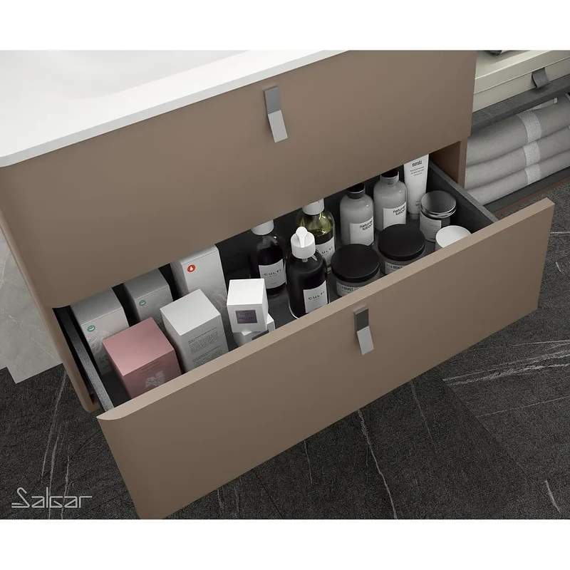 Mueble de Baño Lavabo sobre Encimera Salgar Uniiq 120 cm