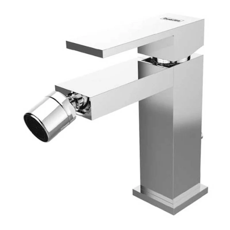 Grifo Bidé Monomando AZIMUT Cromo | Caño Corto | Rótula Orientable | Aireador Antical