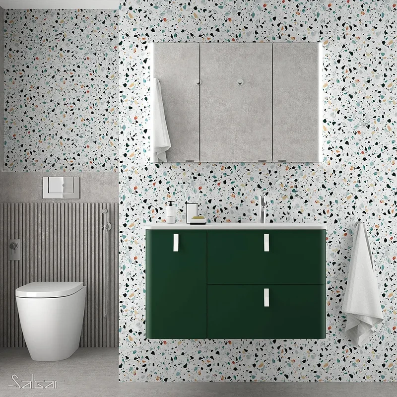 Mueble de Baño con Lavabo Salgar Uniiq 120 cm