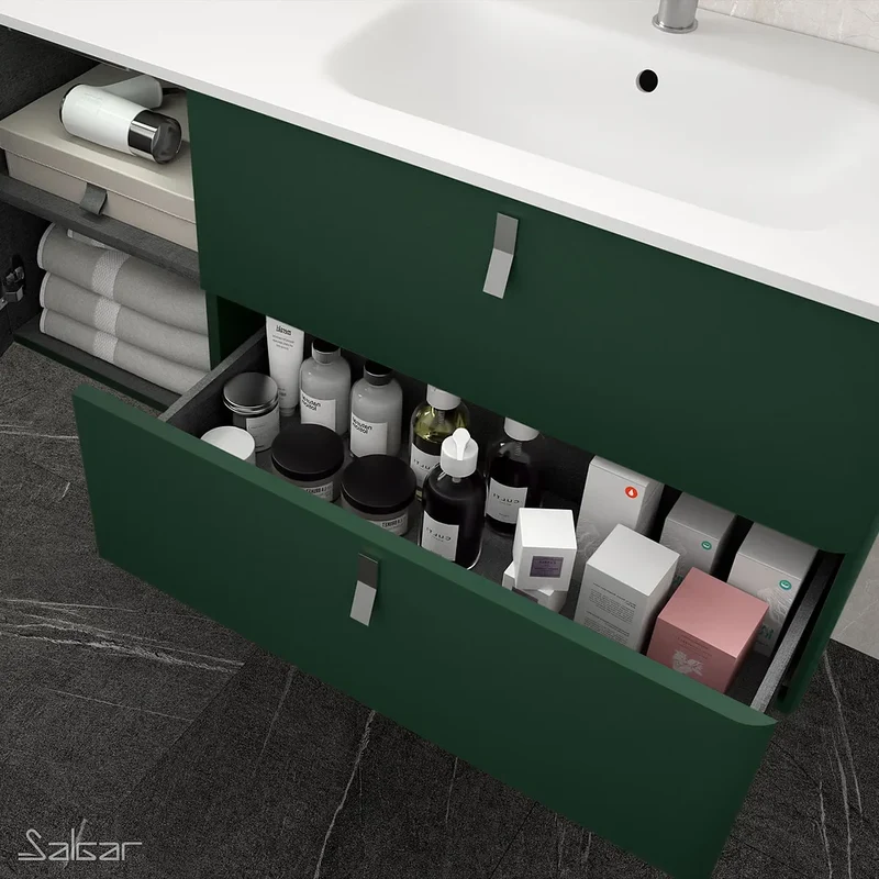 Mueble de Baño con Lavabo Salgar Uniiq 120 cm