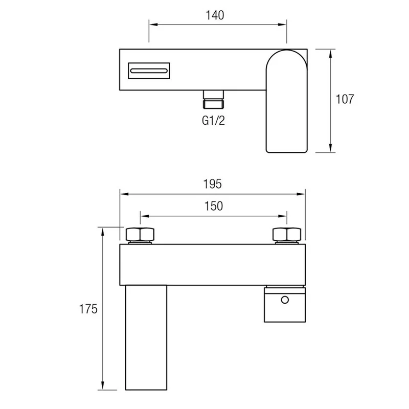 Grifo Monomando Baño Ducha ORLEANS Cromo | Caño Cascada | Rociador Lluvia | Flexo Acero Inox 150-180cm