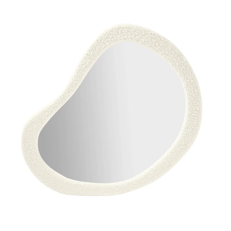 Espejo de boucle en forma de lágrima Vilma