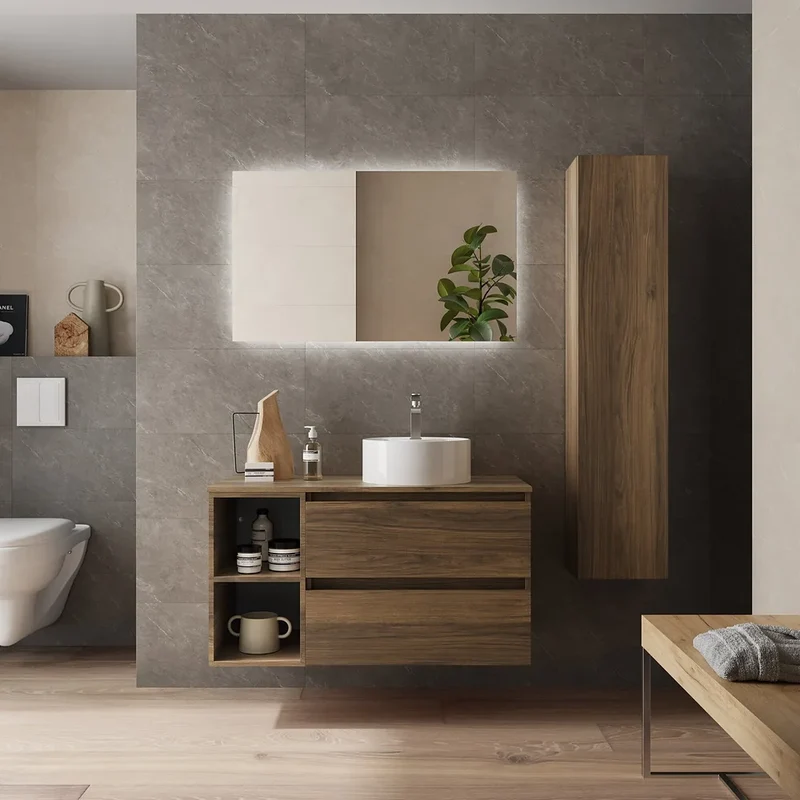 Mueble de Baño Lavabo sobre Encimera Salgar Bequia Plus 100 cm