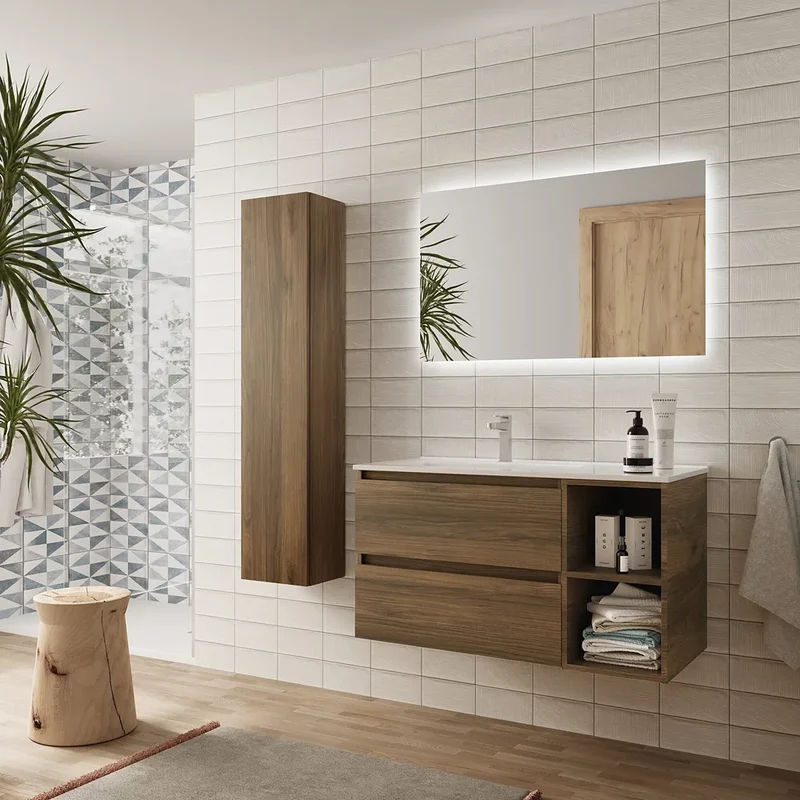 Mueble de Baño con Lavabo Salgar Bequia Plus 100 cm