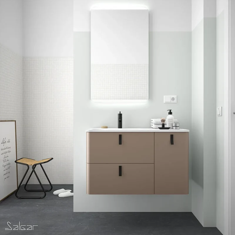 Mueble de Baño con Lavabo Salgar Uniiq 120 cm