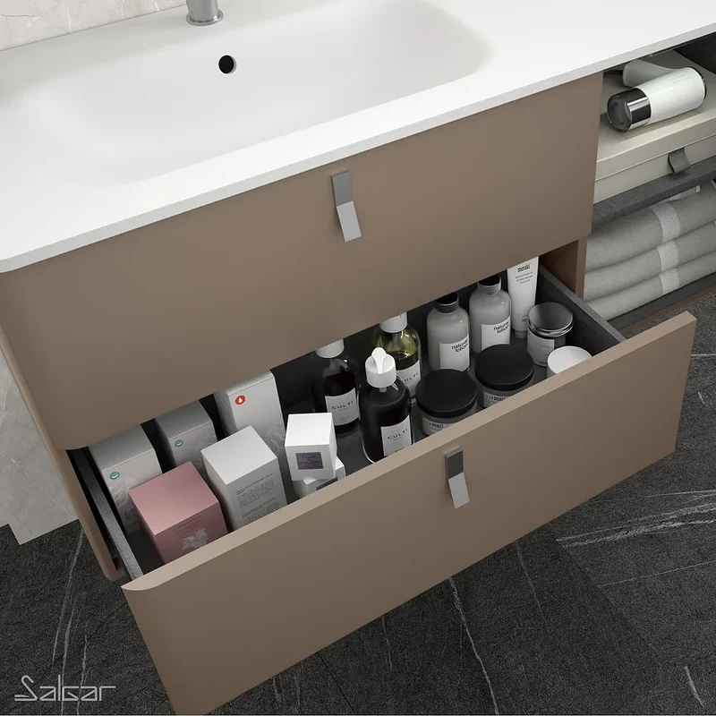 Mueble de Baño con Lavabo Salgar Uniiq 120 cm
