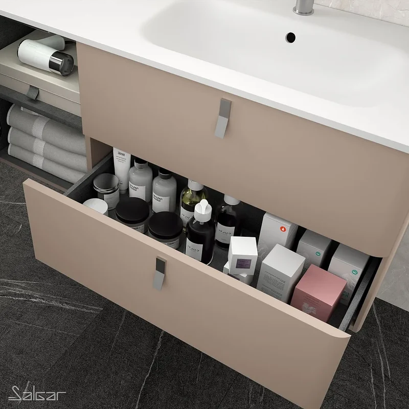 Mueble de Baño con Lavabo Salgar Uniiq 120 cm
