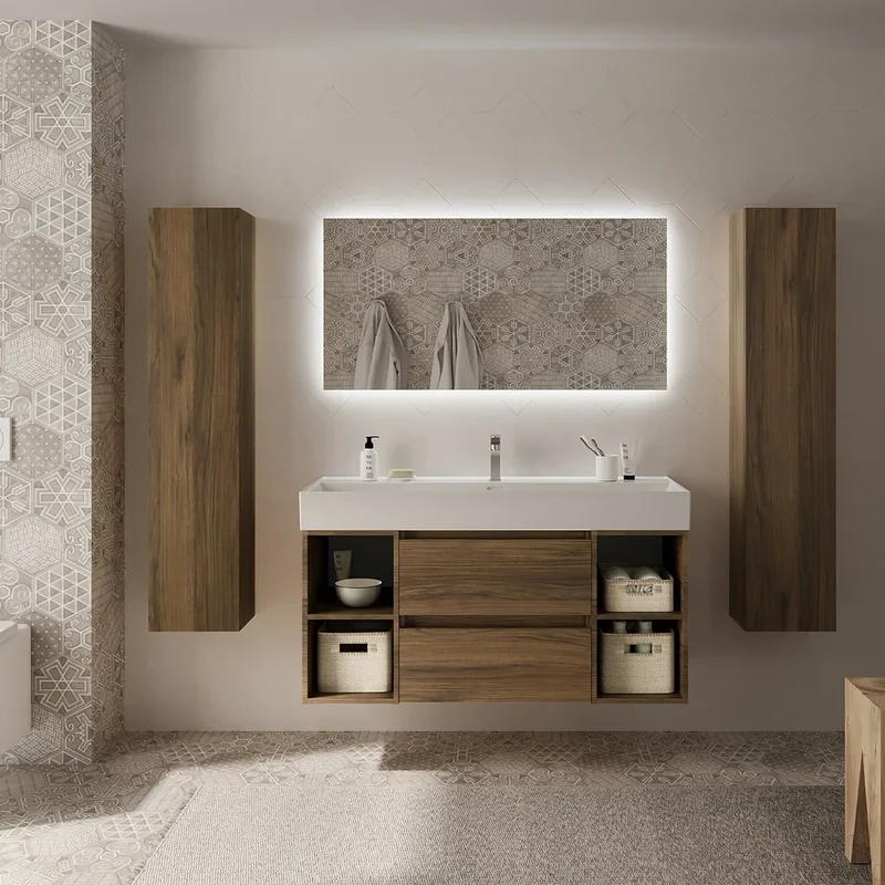 Mueble de Baño con Lavabo Salgar Bequia Plus 120 cm
