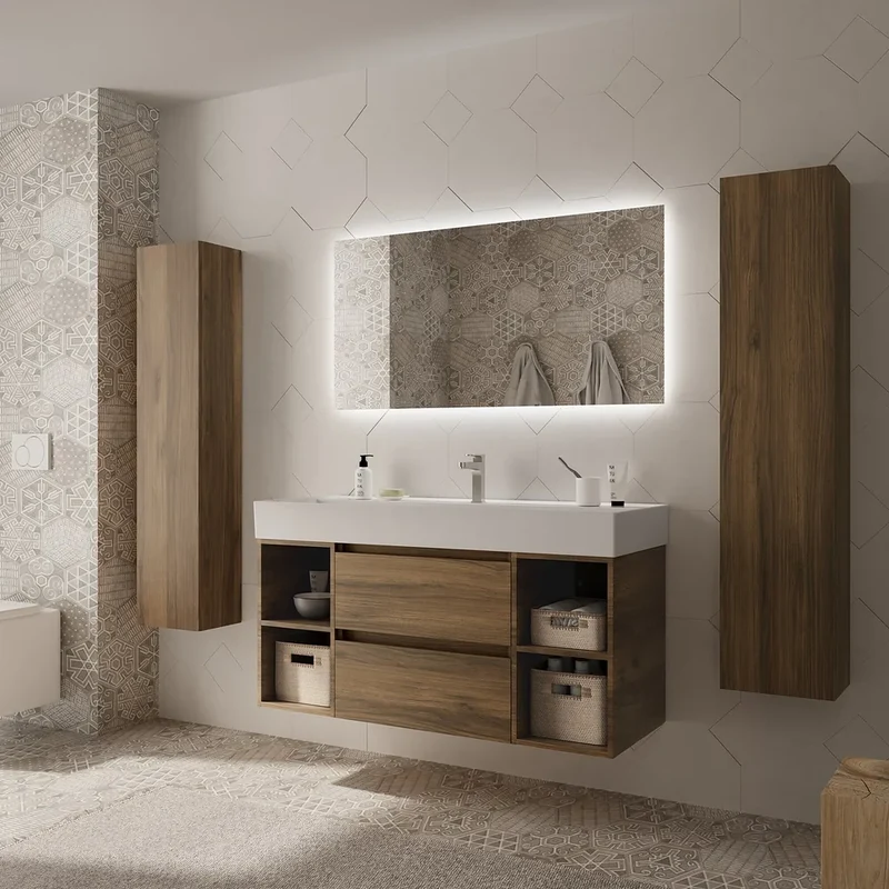Mueble de Baño con Lavabo Salgar Bequia Plus 120 cm