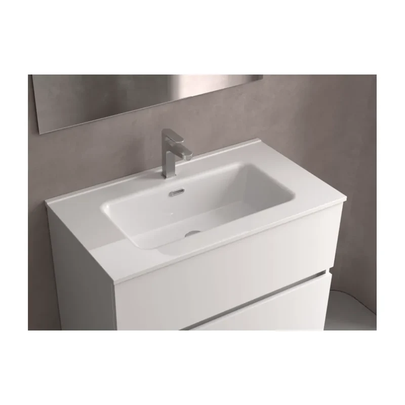 Espejo de Baño Salgar Spirit 90 cm Blanco Brillo