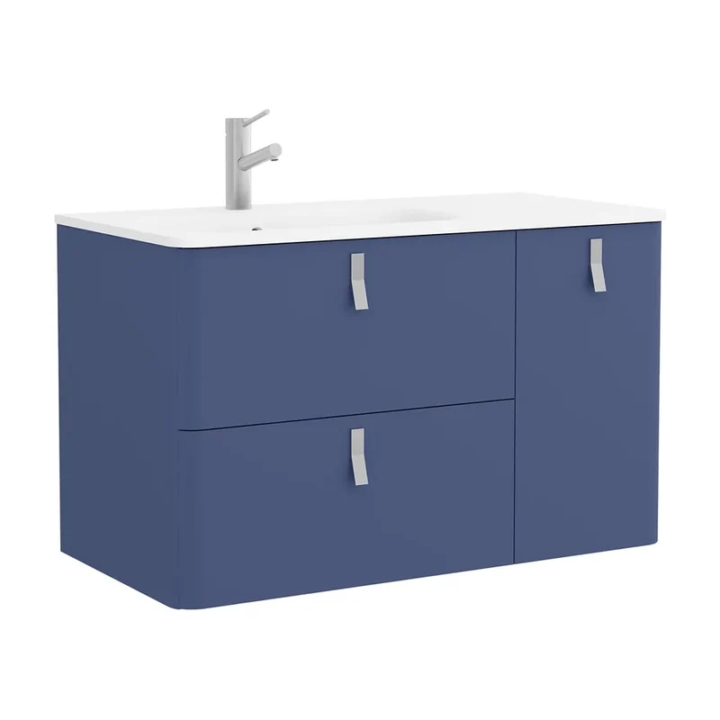 Mueble de Baño con Lavabo Salgar Uniiq 120 cm Azul
