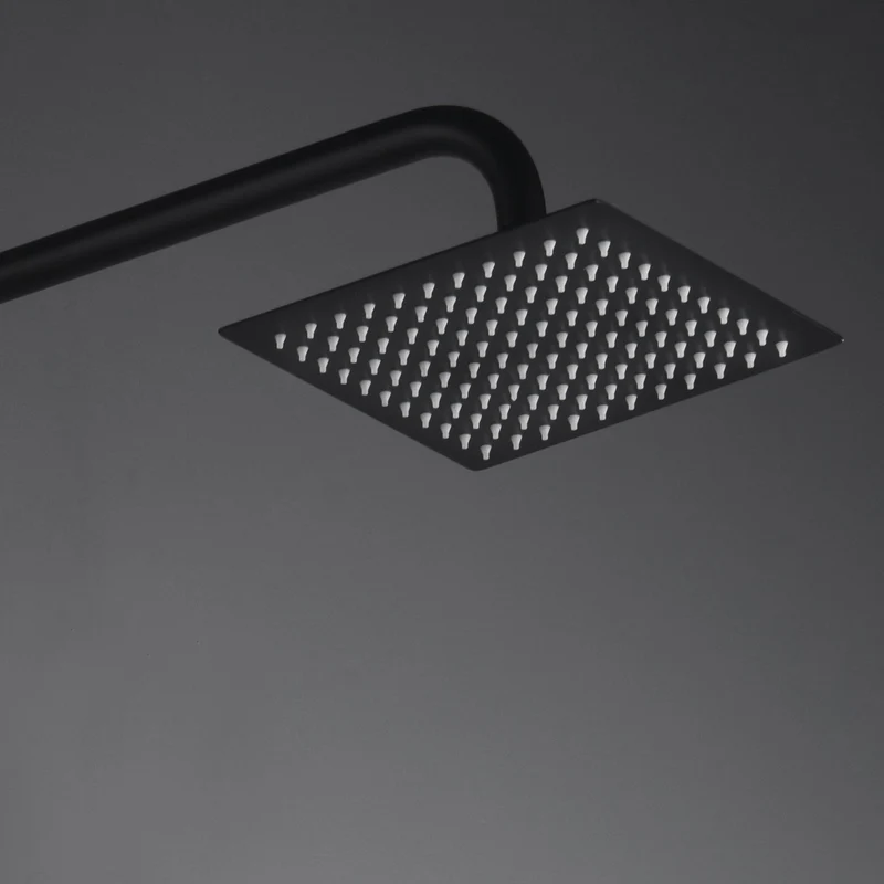 Grifo Monomando de Ducha ARTde Imex - Negro Mate | Diseño Moderno y Barra Telescópica
