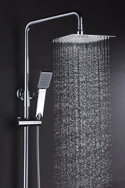 Conjunto Ducha Monomando ART de Imex con Barra Telescópica | Cromo Brillante