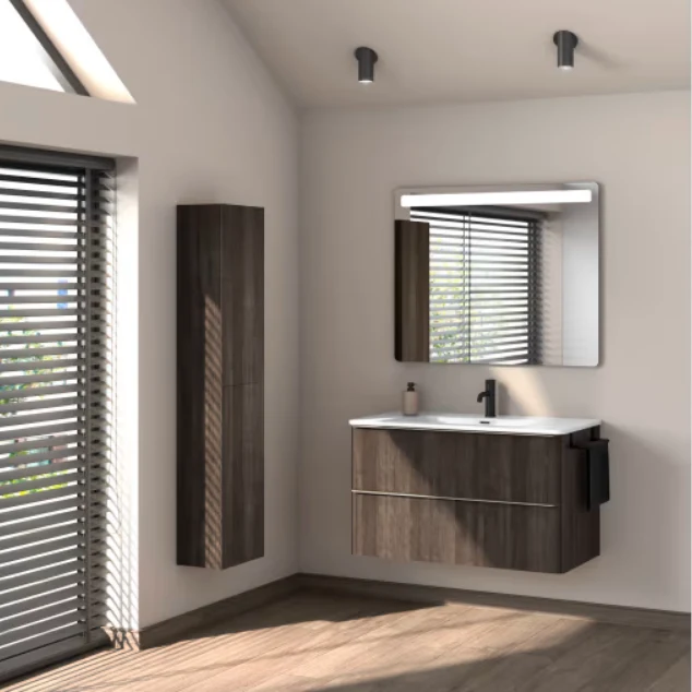Columna de Baño Reversible DAI de Royo | Almacenaje Extra con Diseño Moderno y Suspendido