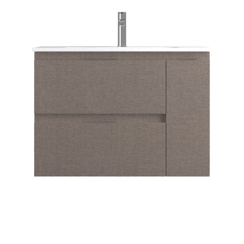 Mueble Suspendido KULA de 2 Cajones con 1 Puerta de Neutrum | 80 y 100cm | 10 Acabados