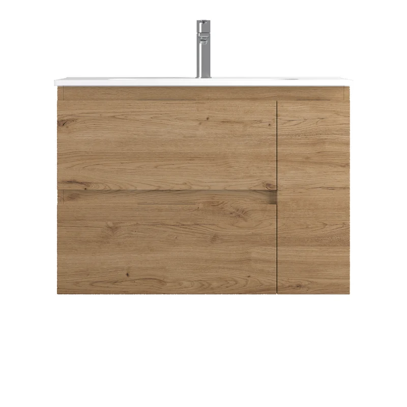 Mueble Suspendido KULA de 2 Cajones con 1 Puerta de Neutrum | 80 y 100cm | 10 Acabados