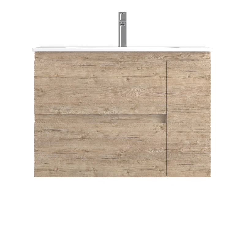 Mueble Suspendido KULA de 2 Cajones con 1 Puerta de Neutrum | 80 y 100cm | 10 Acabados