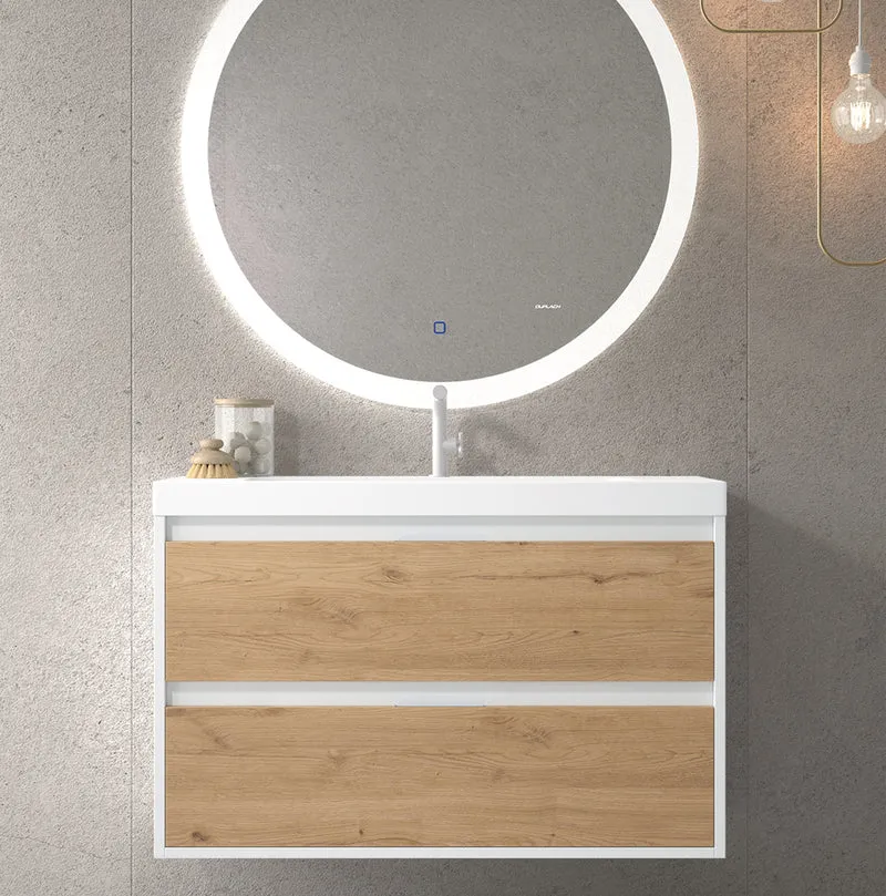 Mueble Suspendido ZAO 2 Cajones Neutrum | 60-120cm | 10 Acabados