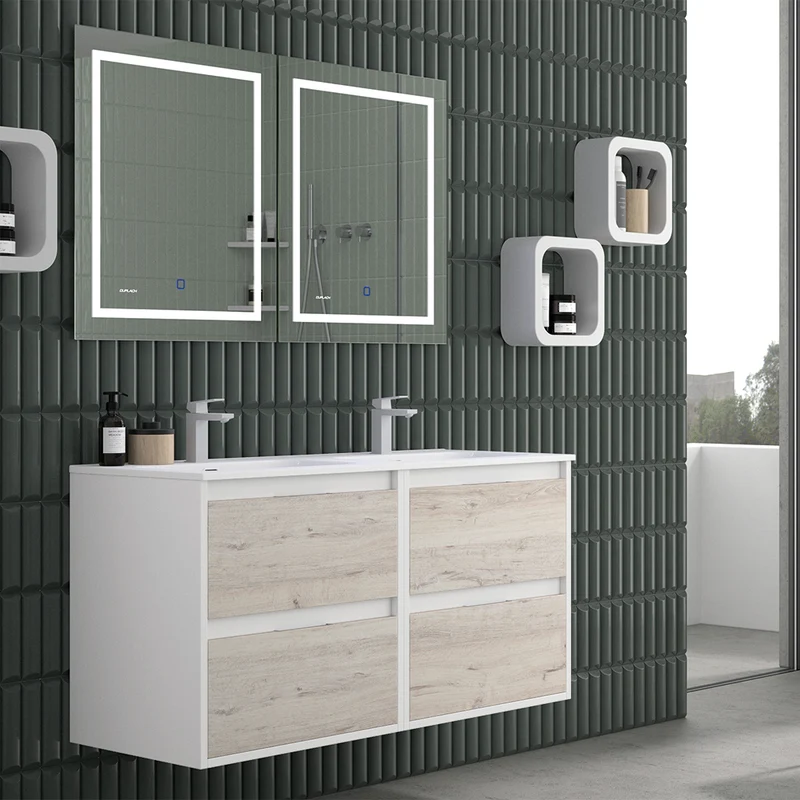 Mueble Suspendido ZAO 2 Cajones Neutrum | 60-120cm | 10 Acabados