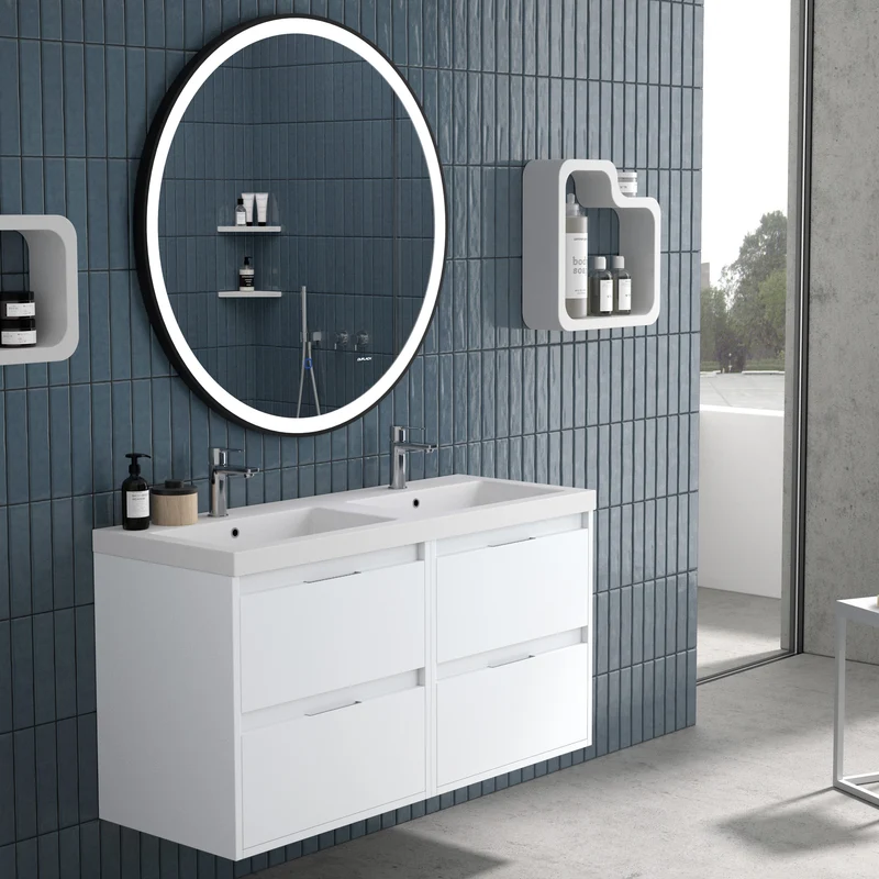 Mueble Suspendido ZAO 2 Cajones Neutrum | 60-120cm | 10 Acabados