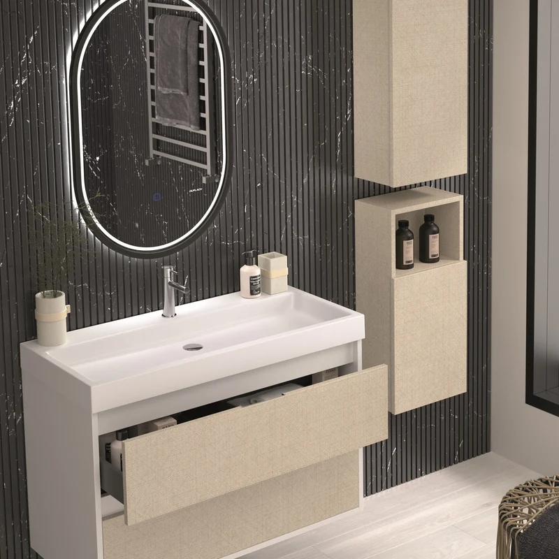 Mueble Suspendido ZAO 2 Cajones Neutrum | 60-120cm | 10 Acabados