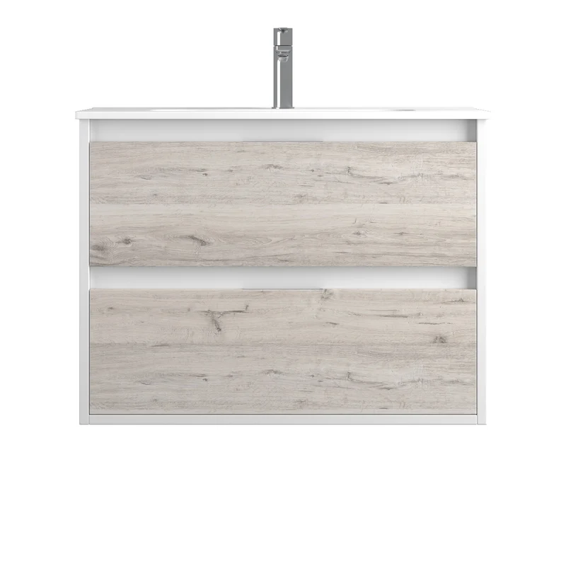 Mueble Suspendido ZAO 2 Cajones Neutrum | 60-120cm | 10 Acabados