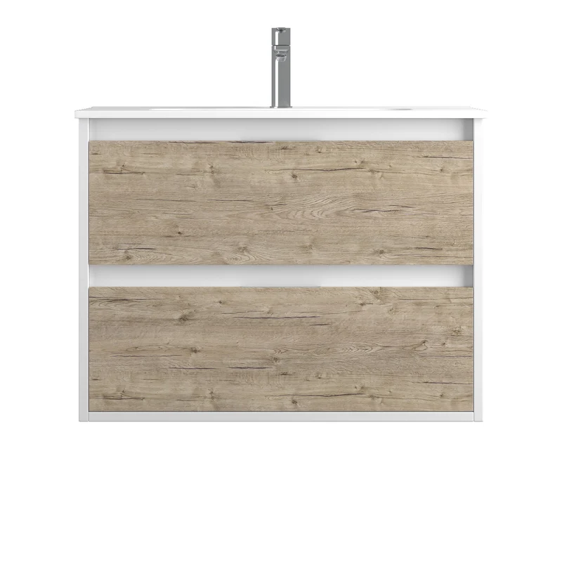 Mueble Suspendido ZAO 2 Cajones Neutrum | 60-120cm | 10 Acabados