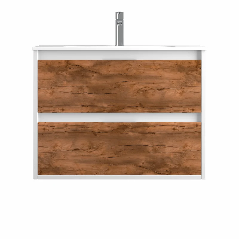 Mueble Suspendido ZAO 2 Cajones Neutrum | 60-120cm | 10 Acabados