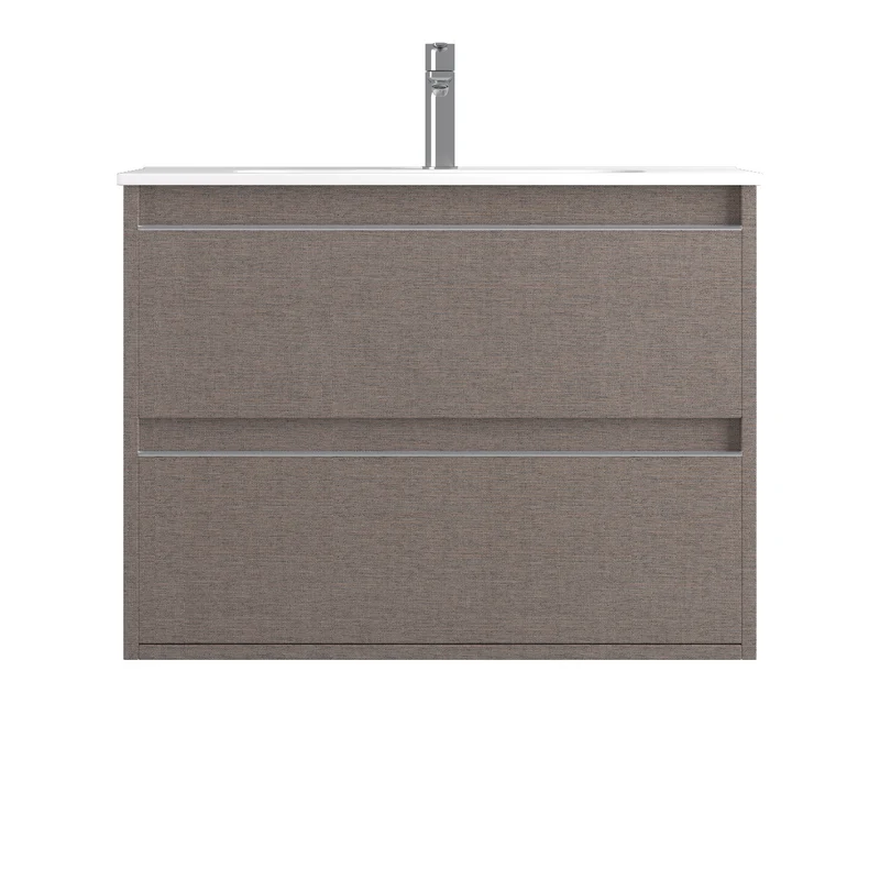 Mueble de Baño Suspendido NASU 2 Cajones Netrum | 4 Medidas | 10 Acabados