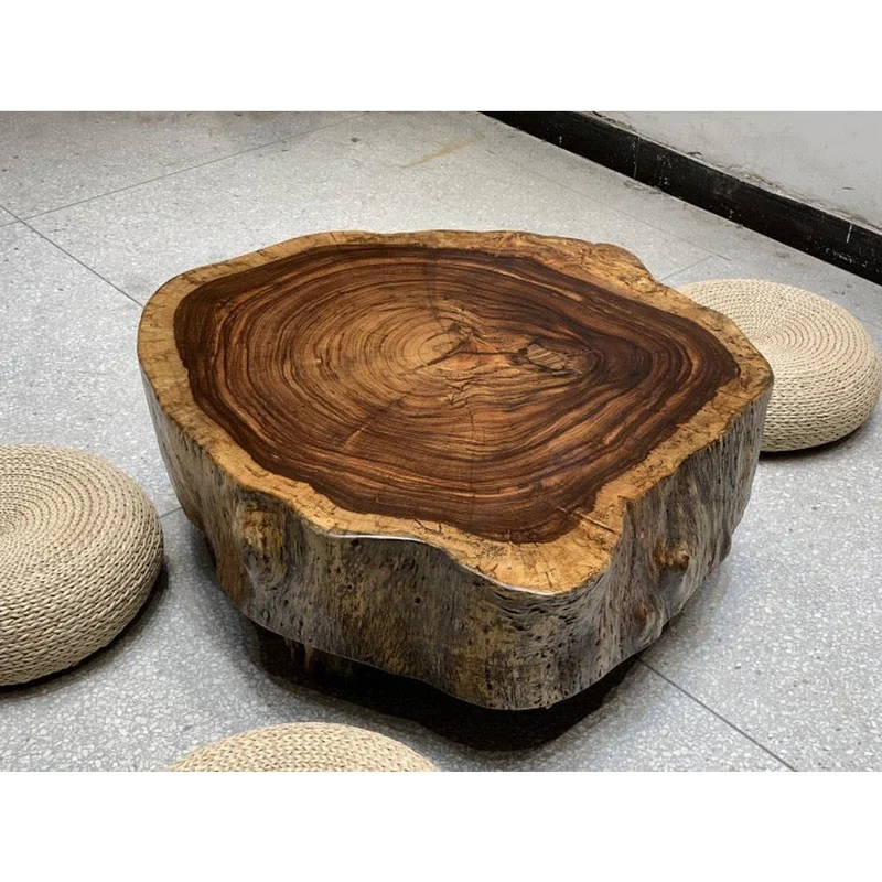 Quantum Live Edge Solid Wood Coffee Table