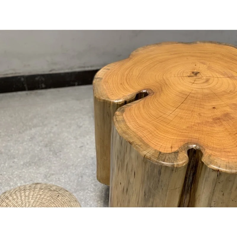 Cosmic Light Color Cedar Wood Coffee Table