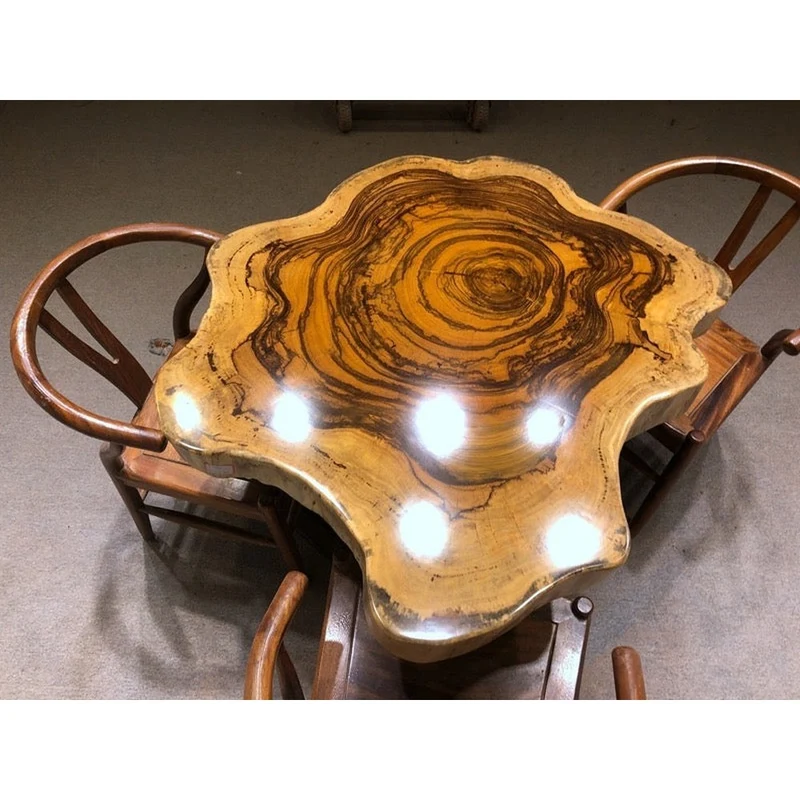 Vertex Star Shape Beli Noir Wood Coffee Table