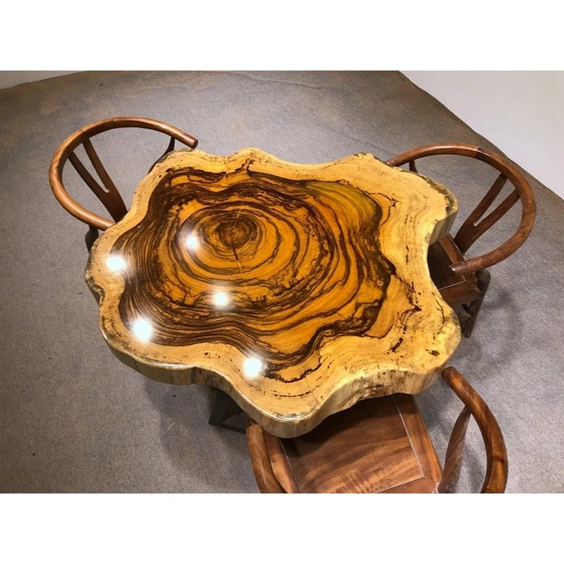 Vertex Star Shape Beli Noir Wood Coffee Table
