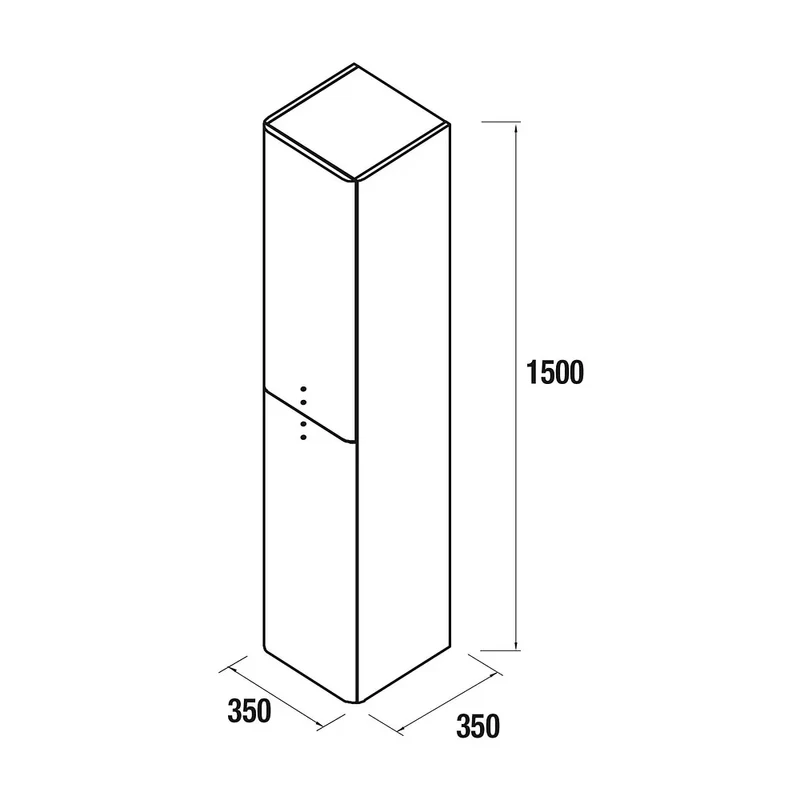 Mueble de Baño Lavabo sobre Encimera Salgar Uniiq 120 cm