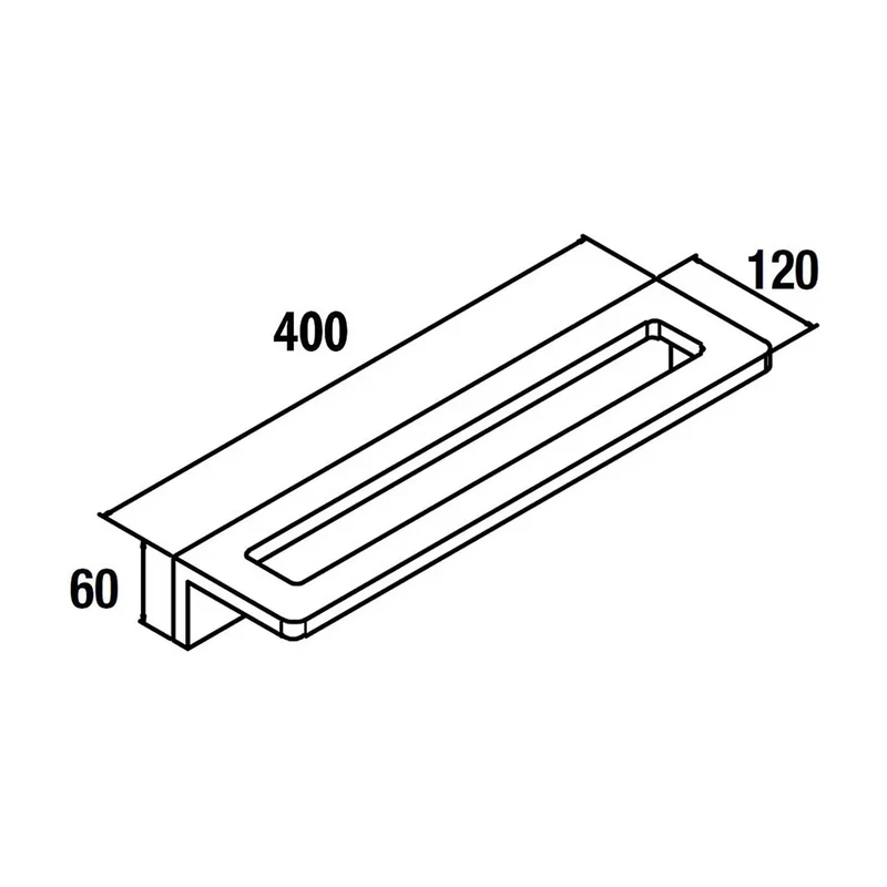 Mueble de Baño Lavabo sobre Encimera Salgar Uniiq 120 cm