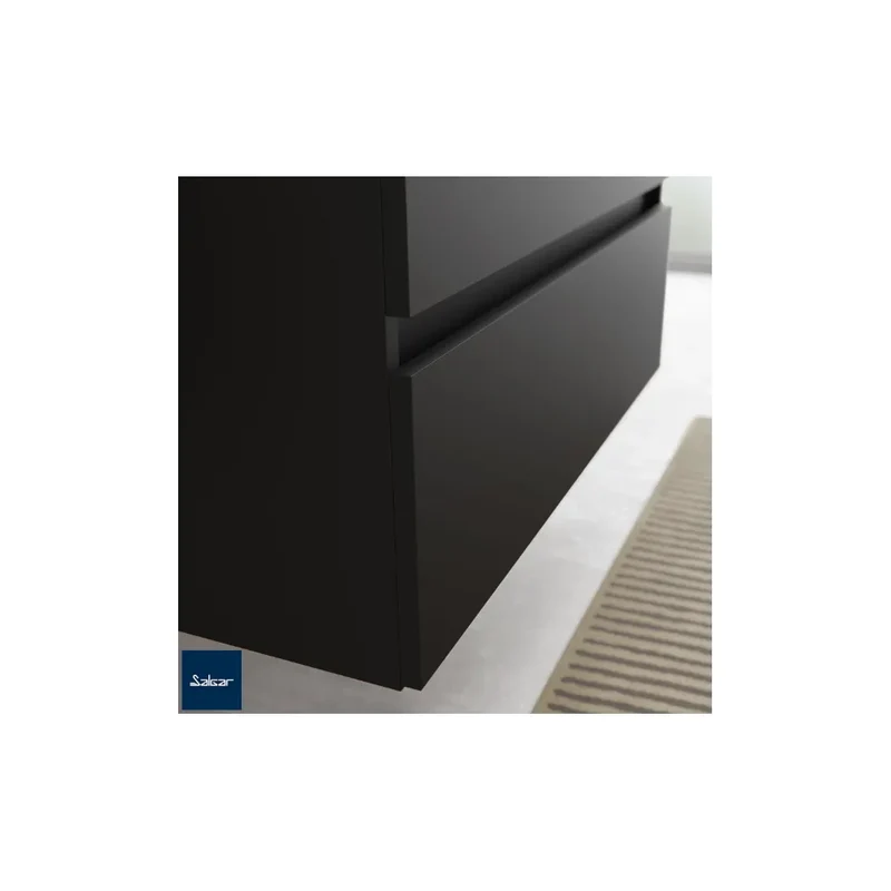 Mueble de Baño Salgar Bequia Negro Mate