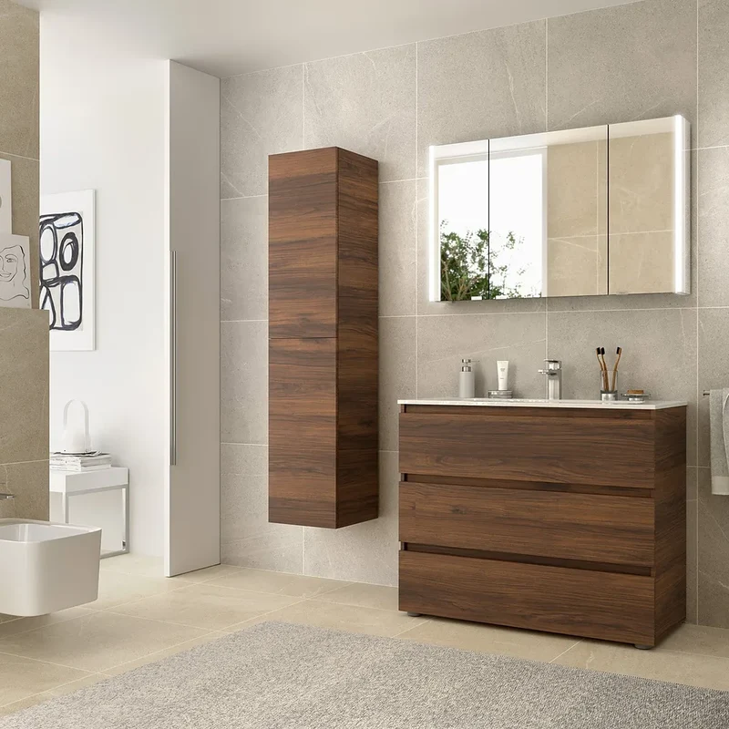 Mueble de Baño con Lavabo y 3 Cajones Salgar Spirit